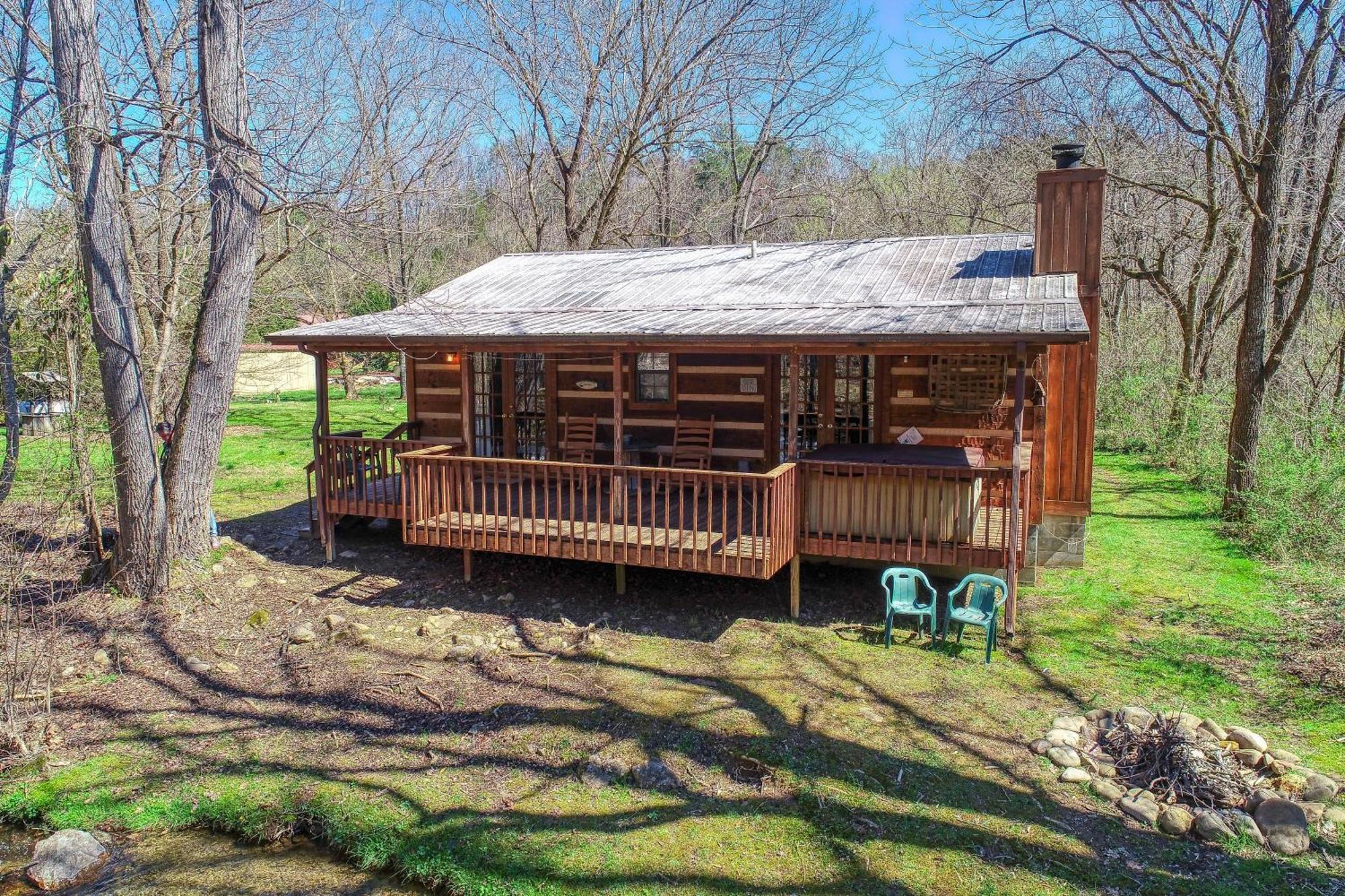 Creekside Memories Cabin Cosby Ngoại thất bức ảnh